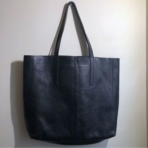 Lucky Brand Black Leather Tote